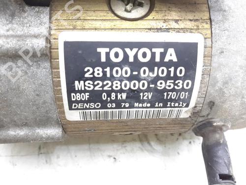 Starter TOYOTA YARIS (_P1_) 1.0 (SCP10_, SCP10R) | BP24790772M8 