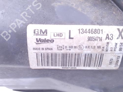 Used Left headlight OPEL CORSA D (S07) 1.0 (L08, L68) (65 hp) 28320478
