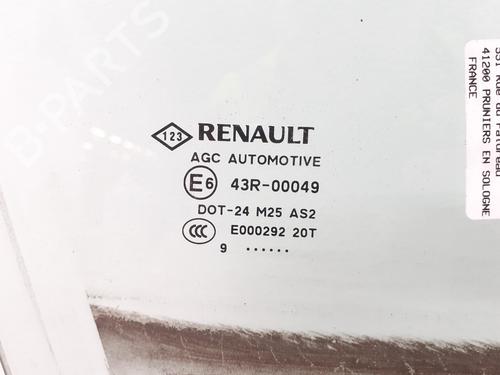 Front right door window RENAULT SCÉNIC III (JZ0/1_) 1.5 dCi | BP24797116C19 