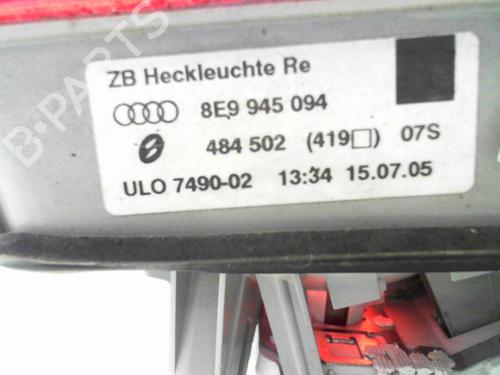 Højre baglygte bagklap AUDI A4 B7 Avant (8ED) 2.0 TDI 16V | BP24778425C80 