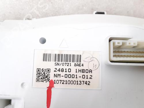 Instrument cluster NISSAN MICRA IV (K13K, K13KK) 1.2 | BP24792928C47 