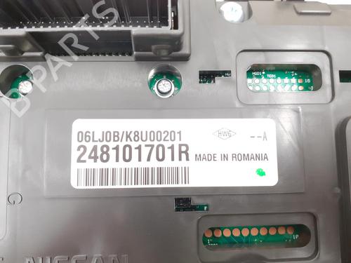 Instrument cluster RENAULT CLIO V (B7_) 1.5 Blue dCi 85 (B7AG) | BP24795998C47 