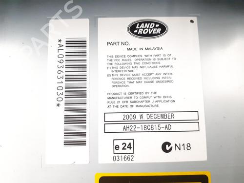 Radio LAND ROVER RANGE ROVER SPORT I (L320) 3.6 D 4x4 | BP24793027E6 