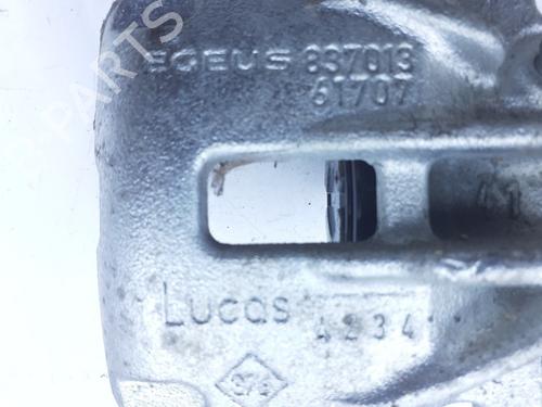 Used Left rear brake caliper Left rear brake caliper RENAULT TRAFIC III Platform/Chassis (EG_) 2.0 dCi 145 (EGML) (145 hp) 34044981 34044981