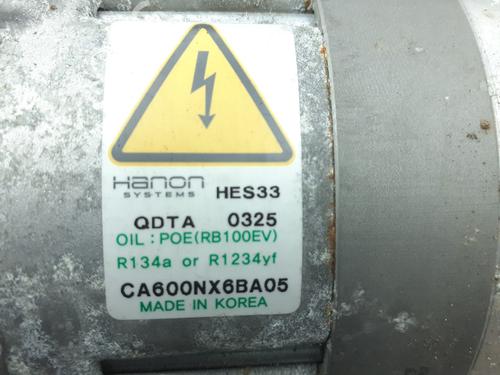 AC compressor HYUNDAI TUCSON (NX4E, NX4A) 1.6 T-GDI Plug-in-Hybrid HTRAC | BP30396106M34