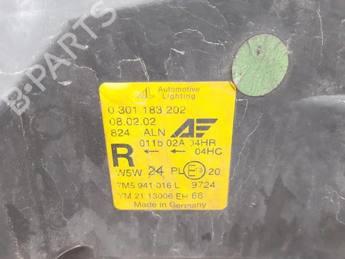 Used Right headlight FORD GALAXY I (WGR) 1.9 TDI (115 hp) 24784731