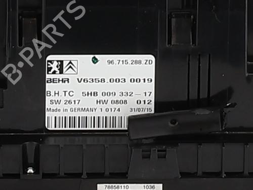 Climate control CITROËN C5 III (RD_) 2.0 HDi 150 / BlueHDi 150 (RDRHEA, RDRHE8, RDAHRM,... | BP37277450I5 - Image 3