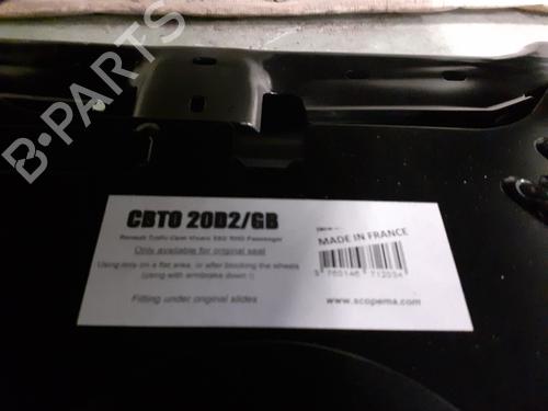 Sæde venstre fortil RENAULT TRAFIC III Platform/Chassis (EG_) 2.0 dCi 145 (EGML) | BP31282504C15 