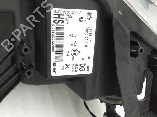 Right headlight RENAULT TWINGO III (BCM_, BCA_)  | BP34257876C29  - Image 5