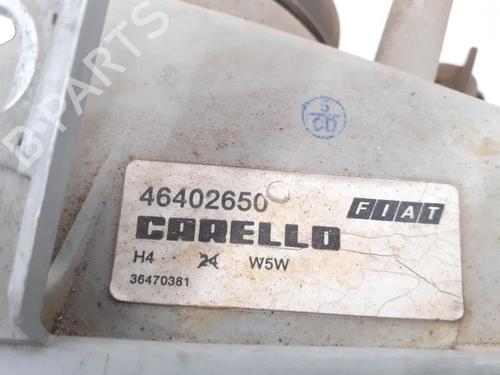 Used Left headlight FIAT PUNTO (176_) 55 1.1 (54 hp) 24783328
