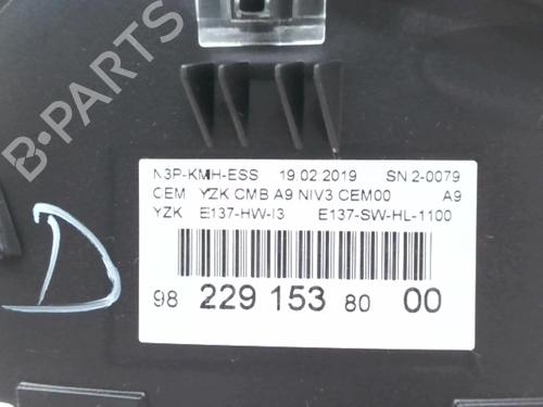 Instrument cluster PEUGEOT 208 I (CA_, CC_) 1.2 THP 110 | BP24781313C47