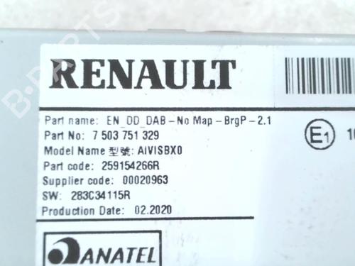 Radio RENAULT CLIO V (B7_)  | BP24780274E6 