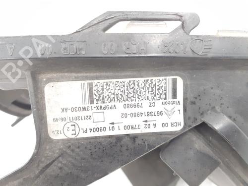 Left headlight CITROËN C3 II (SC_) 1.4 HDi 70 (SC8HZC, SC8HR0, SC8HP4) | BP31146105C28 