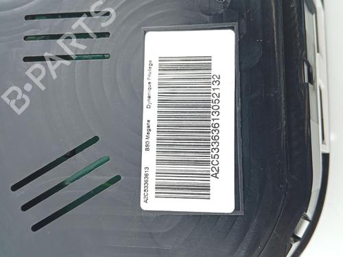 Instrument cluster RENAULT MEGANE CC (EZ0/1_) 1.4 TCe (EZ0F, EZ1V) | BP37629005C47 - Image 3