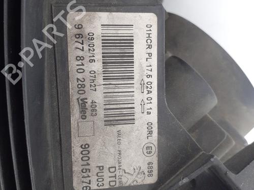 Right headlight PEUGEOT 2008 I (CU_) 1.6 HDi | BP39938697C29 - Image 6