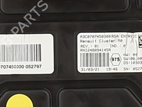 Instrument cluster RENAULT MASTER III Van (FV) 2.3 dCi 135 FWD (FV0N, FV08, FV06, FV00, FV1S) | BP37742323C47 - Image 6