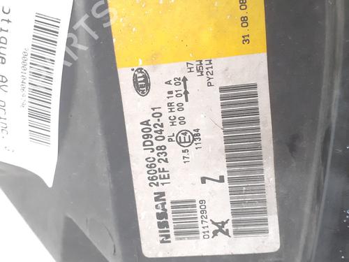 Left headlight NISSAN QASHQAI / QASHQAI +2 I (J10, NJ10, JJ10E) 1.5 dCi | BP24925112C28 
