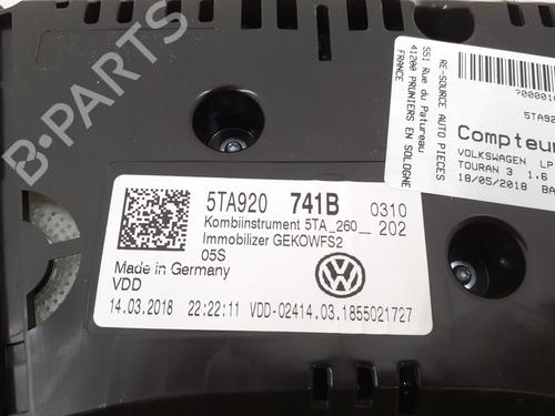 instrument-cluster-vw-touran-5t1-2015-24772260 main image