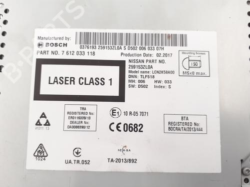 Radio NISSAN PULSAR Hatchback (C13) 1.2 DIG-T | BP33201930E6  - Image 5