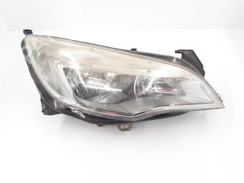 Used Right headlight OPEL ASTRA J (P10) 1.7 CDTI (68) (125 hp) 26929522