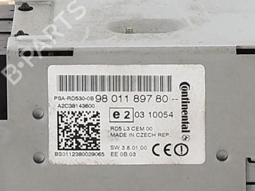 Radio CITROËN C4 II (NC_) 1.6 HDi 90 | BP39762719E6 - Image 3