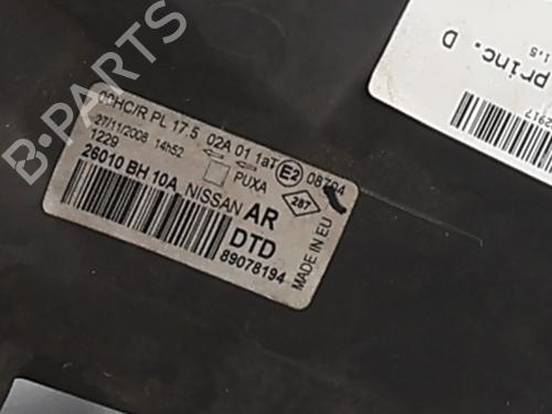 Used Right headlight Right headlight NISSAN NOTE (E11, NE11) 1.5 dCi (103 hp) 39990264 39990264