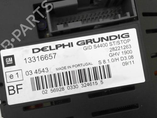 Display OPEL CORSA D (S07) 1.3 CDTI (L08, L68) (75 hp) 24778351