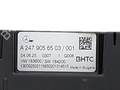 Climate control MERCEDES-BENZ A-CLASS (W177) A 180 (177.084) | BP39630818I5 - Image 4
