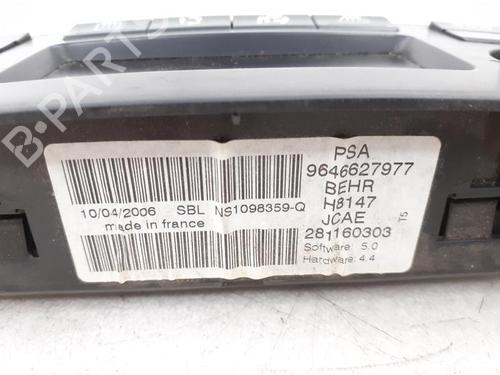 AC Styreenhet / Manøvreringsenhet PEUGEOT 307 (3A/C) 1.6 HDi 110 | BP24782408I5 