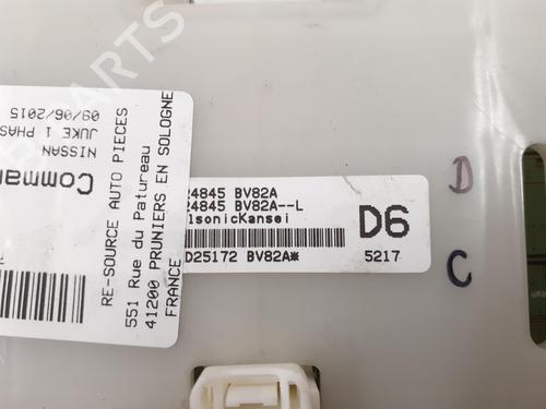 Climate control NISSAN JUKE (F15) 1.5 dCi | BP24786287I5