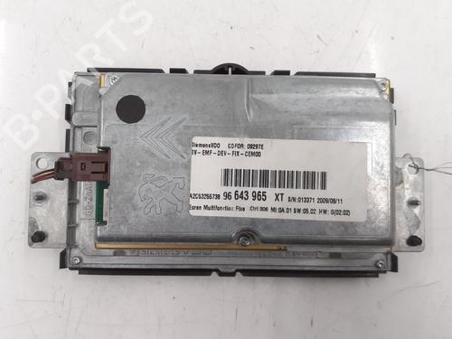 Display monitor PEUGEOT 1007 (KM_) 1.6 16V | BP30154277C48