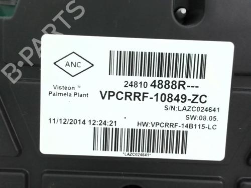 Instrument cluster RENAULT CLIO IV (BH_) 1.5 dCi 75 | BP24778908C47 