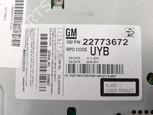 Radio OPEL MERIVA B MPV (S10) 1.4 (75) | BP24782365E6 - Image 2