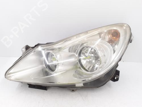 Used Left headlight OPEL CORSA D (S07) 1.3 CDTI (L08, L68) (90 hp) 31376350