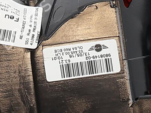Left taillight MINI MINI COUNTRYMAN (R60) Cooper S ALL4 | BP39424964C34 - Image 3
