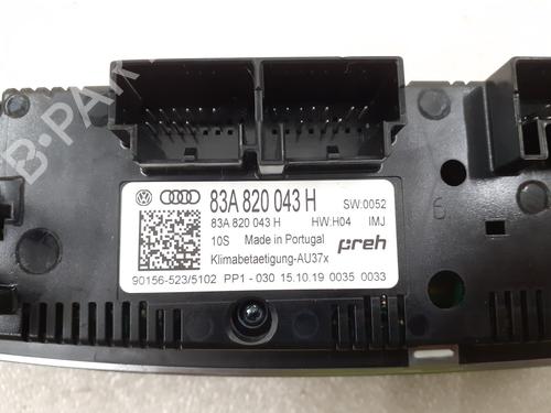 Used Climate control Climate control AUDI A1 Sportback (GBA) 30 TFSI (116 hp) 24798277 24798277