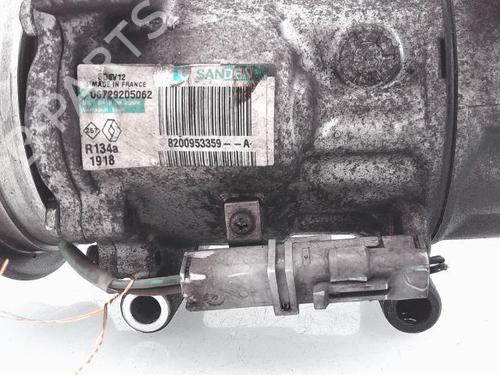 Used AC compressor AC compressor RENAULT CLIO III (BR0/1, CR0/1) 1.5 dCi (C/BR0G, C/BR1G) (68 hp) 25353172 25353172