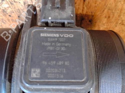 Mass air flow sensor PEUGEOT 407 (6D_) 2.0 HDi 135 (6DRHRH, 6DRHRE, 6DRHRG, 6DRHRJ) | BP25364965M95 