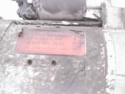Startmotor MERCEDES-BENZ E-CLASS (W210) E 220 D (210.004) (95 hp) 25369545