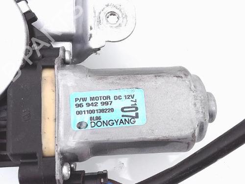 Used Front left window mechanism CHEVROLET AVEO / KALOS Hatchback (T250, T255) 1.2 LPG (84 hp) 25363261