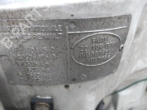 Other RENAULT RAPID Box Body/MPV (F40_, G40_) 1.1 | BP25373018O1 