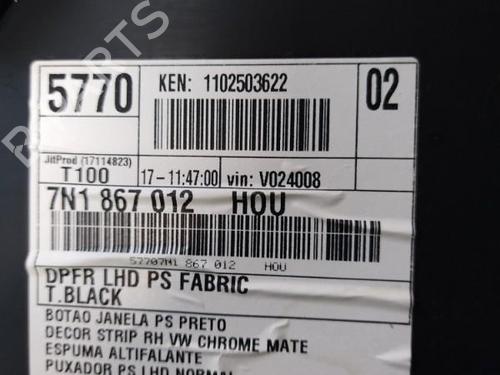 Front right panel VW SHARAN (7N1, 7N2) 2.0 TDI | BP25350621C59  - Image 6