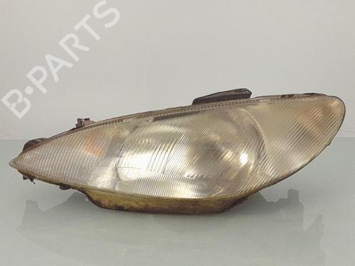 Used Left headlight PEUGEOT 206 Hatchback (2A/C) 1.9 D (69 hp) 25352756