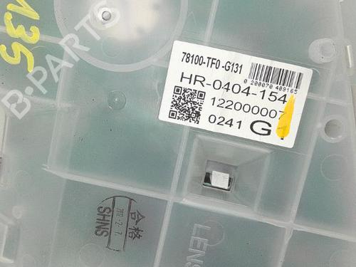 Instrument cluster HONDA JAZZ III (GE_, GG_, GP_, ZA_) 1.3 i (GE6, GG3, GG6) | BP26496378C47 