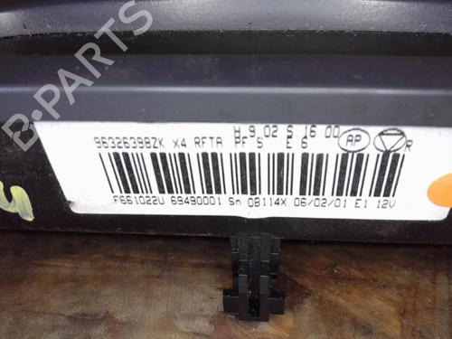 Climate control CITROËN C5 I (DC_) 2.0 HDi (DCRHZB, DCRHZE) | BP25367052I5 