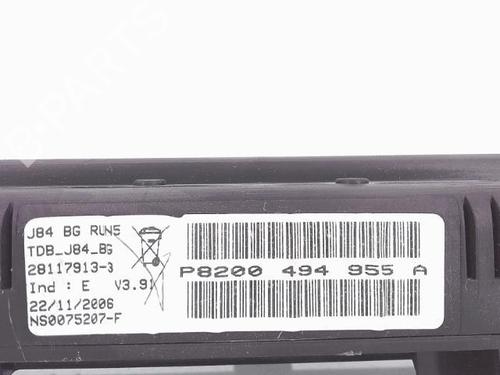 Cockpit RENAULT SCÉNIC II (JM0/1_) 1.5 dCi (JM1E, JM16) | BP25353006C47 