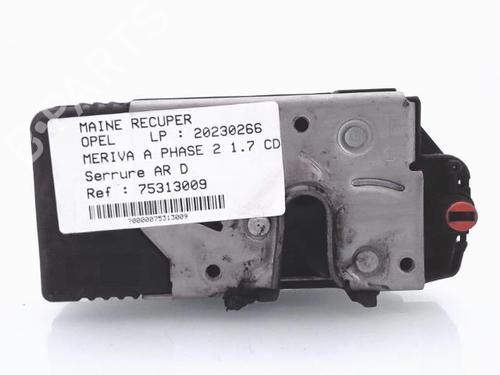Høyre bak lås OPEL MERIVA A MPV (X03) 1.7 CDTI (E75) (100 hp) 25357747