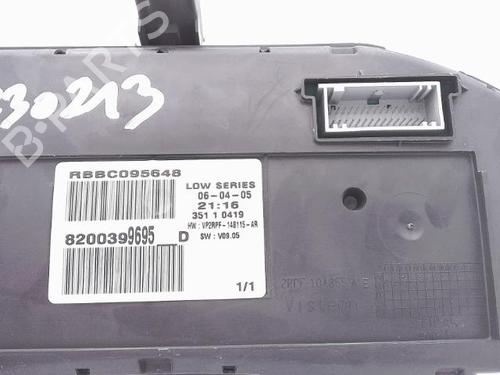 Kombinert Instrument RENAULT MEGANE II (BM0/1_, CM0/1_) 1.5 dCi (BM02, BM13, BM2A, CM02, CM13) | BP25366325C47 