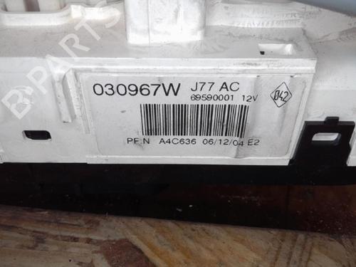 AC-Styringsenhed/Manøvreenhed RENAULT MODUS / GRAND MODUS (F/JP0_) 1.5 dCi (FP0D, JP0D) | BP25359381I5 