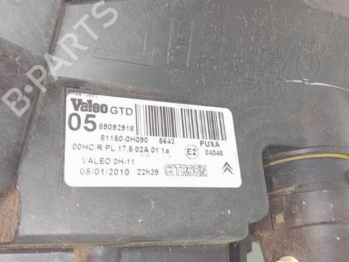 Left headlight CITROËN C1 (PM_, PN_) 1.0 | BP32111718C28
